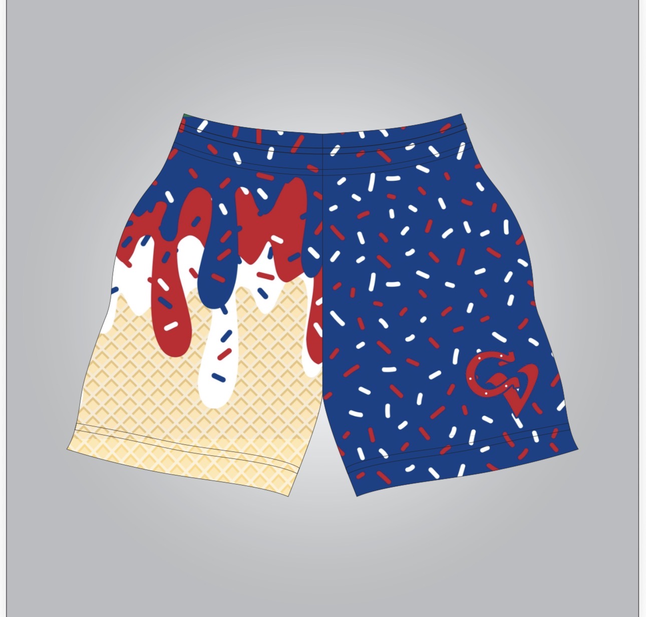 CV drip shorts- youth