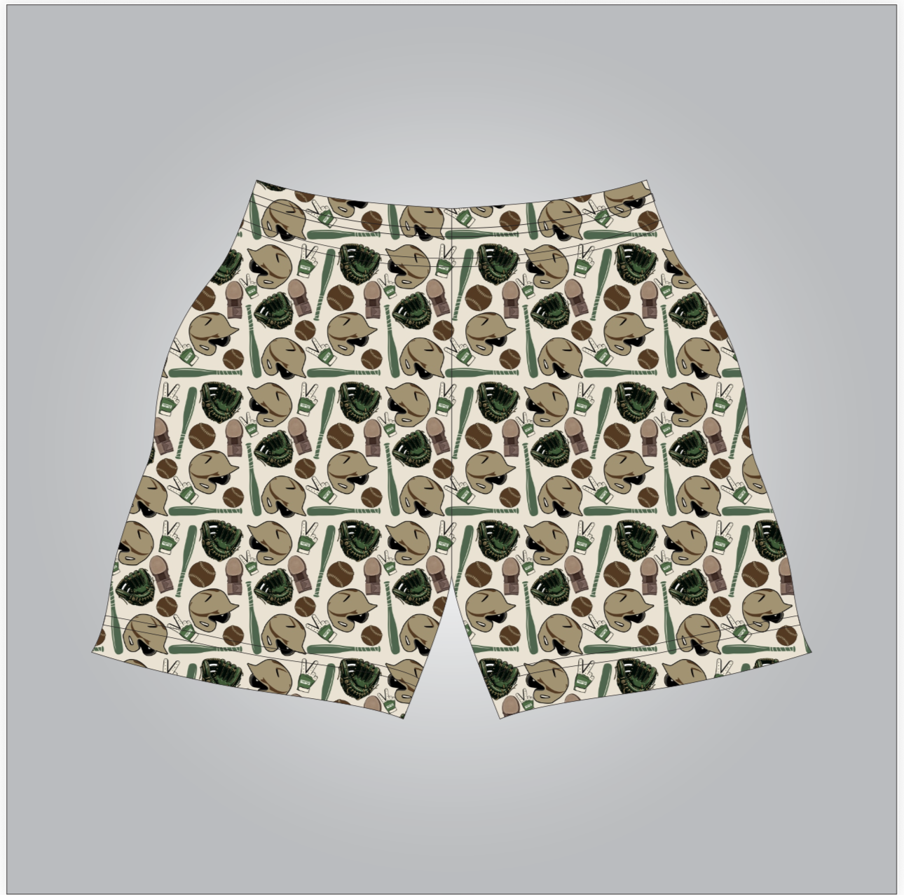 Hunter baseball short sleeve hoodie- adult