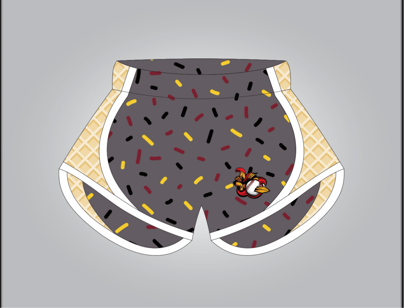 Adult women’s drip shorts