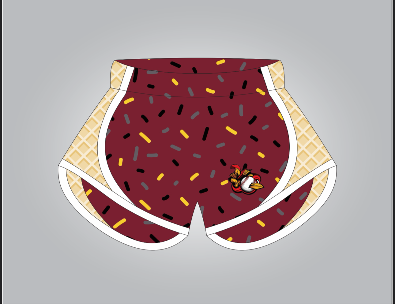 Adult women’s drip shorts