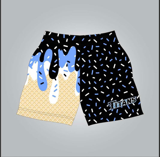 Titans drip shorts- youth