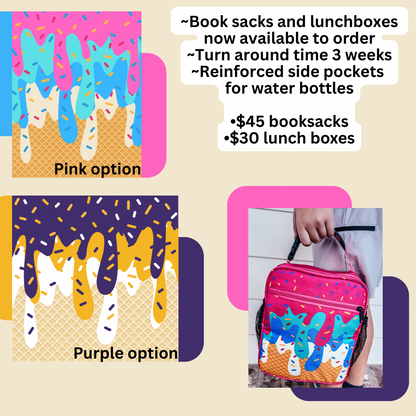 Drip lunch box- pink