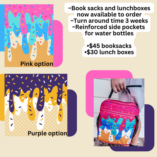 Drip lunch box- purple
