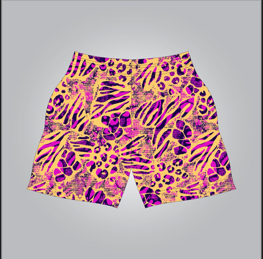 Neon animal shorts- adult