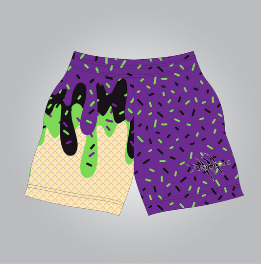 Raptors adult drip shorts