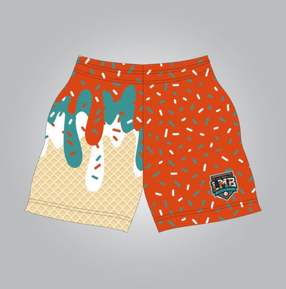 LMB drip shorts- youth