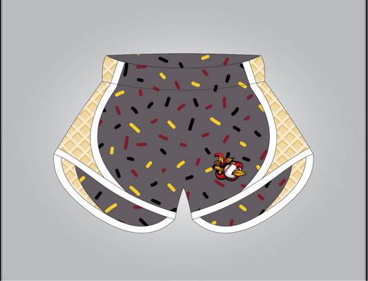 Adult women’s drip shorts