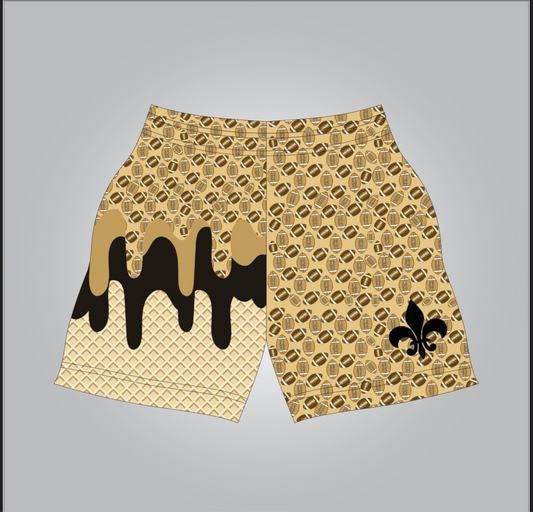 Football drip shorts- adult
