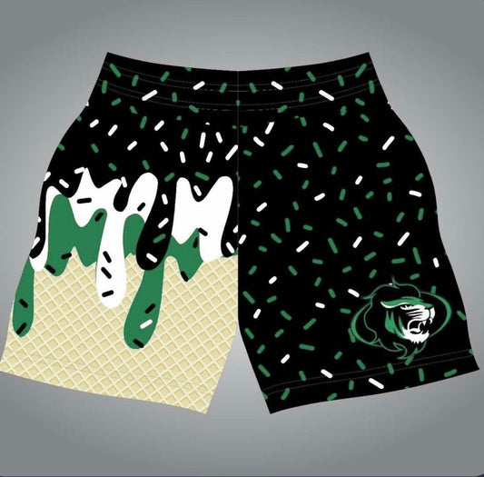 Black lion face- adult