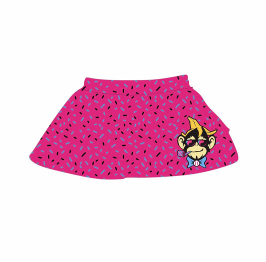 La party animals pink sprinkle skirt adult