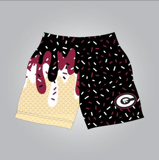 Black central shorts- youth