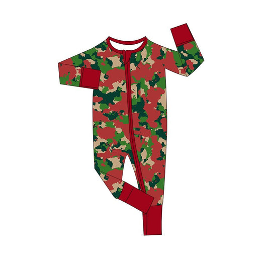 Camo Xmas onesie